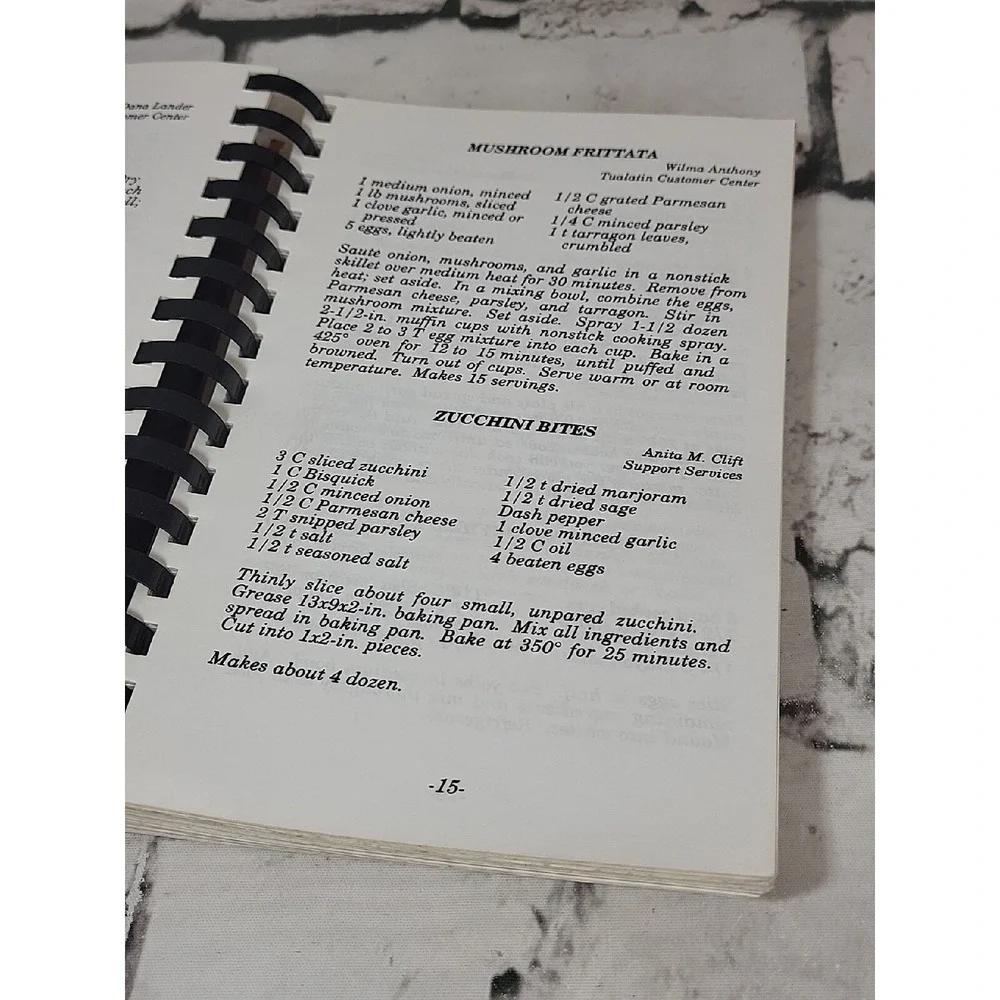 The‎ Primary Feeder Oregons Pioneer Utility Vtg 1988 Spiral Cookbook Flaw